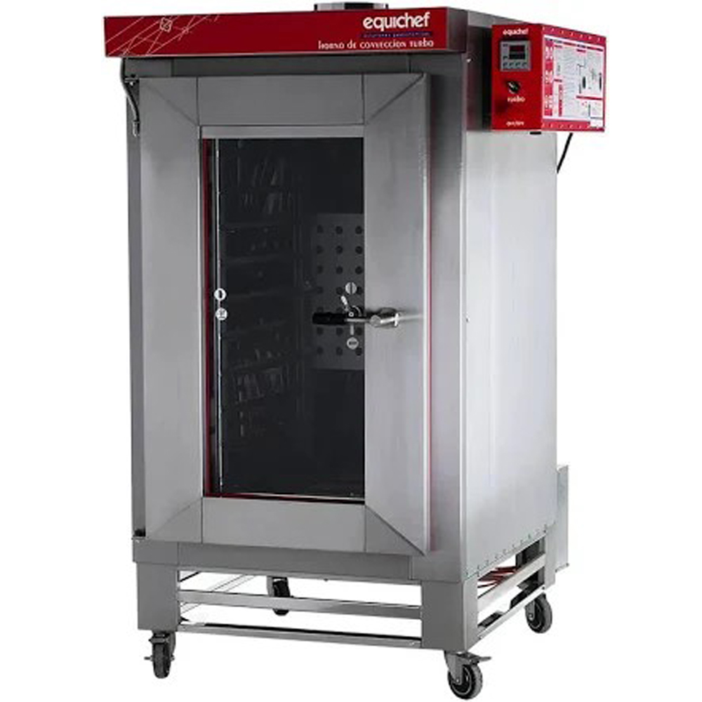 HORNO TURBO DE CONVECCIÓN 12 CHAROLAS HTE12D MARCA EQUICHEF