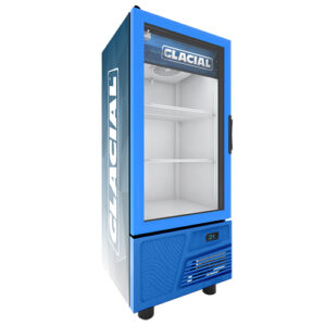 ENFRIADOR VERTICAL BAJO MOSTRADOR 1 PUERTA FORTE V5 MARCA GLACIAL
