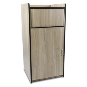 PORTA BASURERO DE MADERA MCBBREC01 MARCA CONCASSÉ