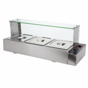 Baño María Eléctrico De 3 Insertos BNB22 MARCA MIGSA