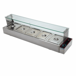 Baño María Eléctrico De 5 Insertos BNB24 MARCA MIGSA