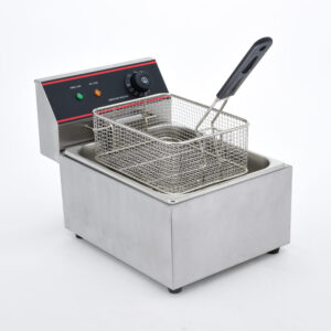 Freidora Electrica 1 Tina De 6 L 1800W MARCA MIGSA CKEF1LTS6