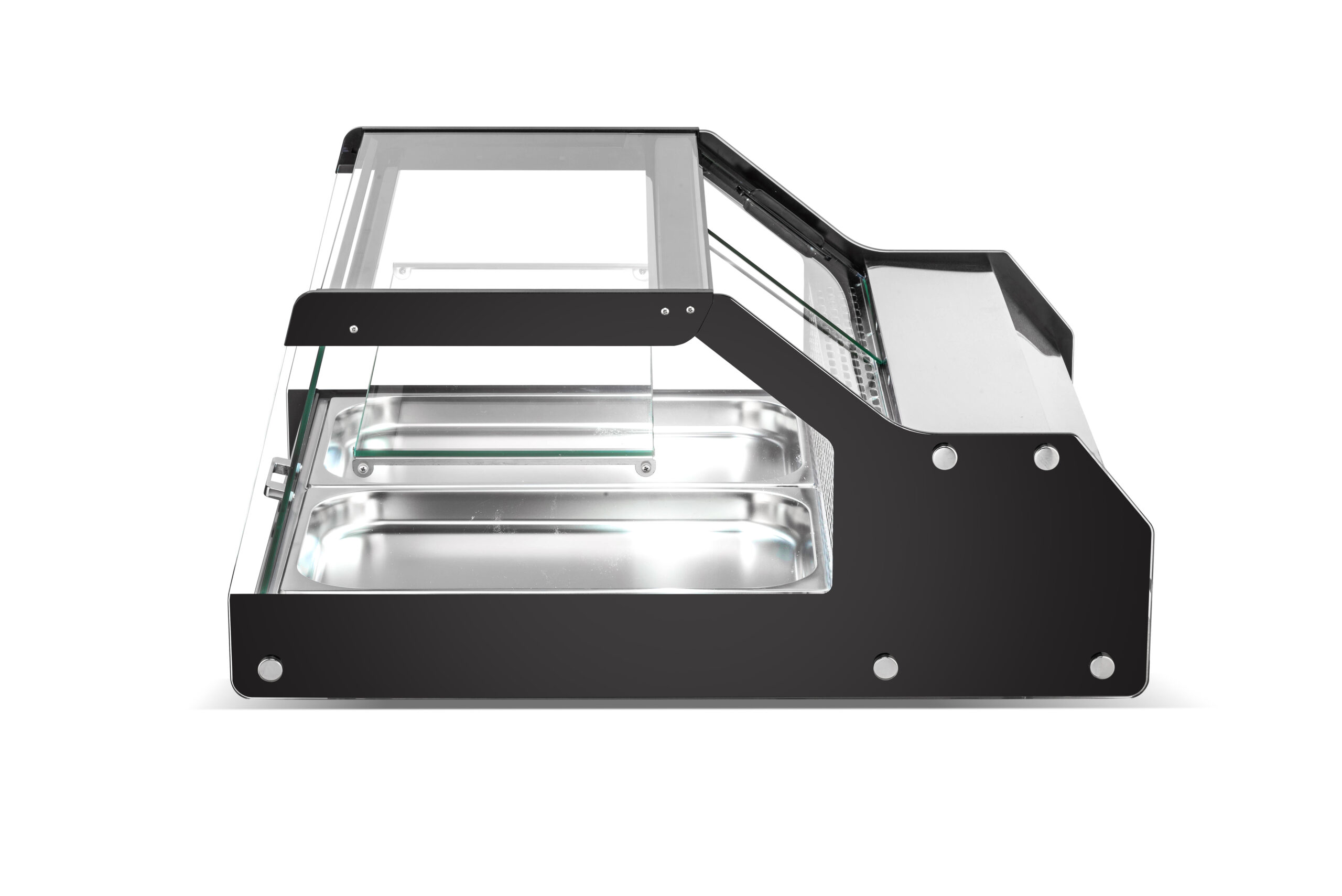 Vitrina Refrigerada Sobre Mostrador Con Cristal Recto 112 L 180W 110V MARCA MIGSA CW-128 - Imagen 2