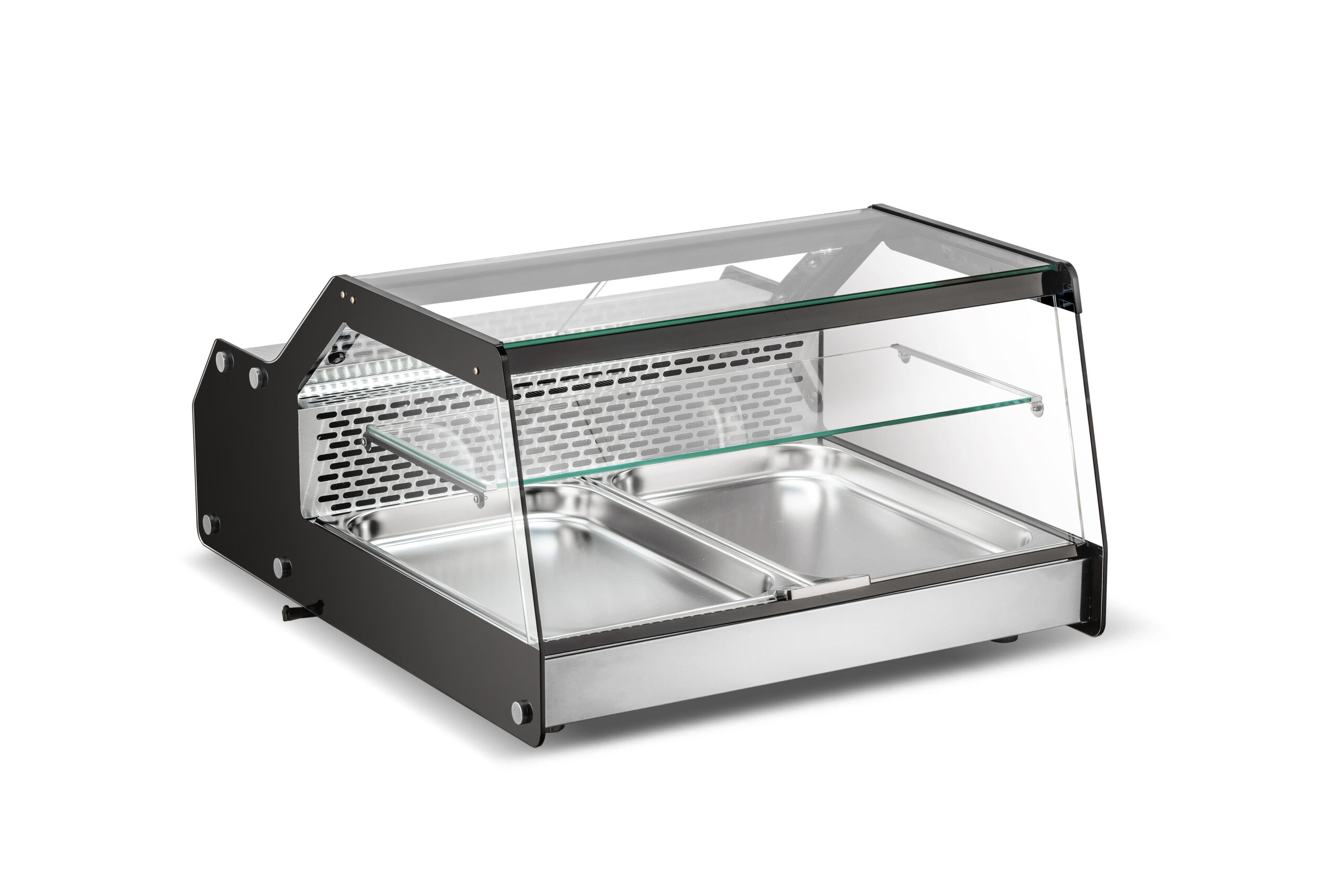 Vitrina Refrigerada Sobre Mostrador Con Cristal Recto 112 L 180W 110V MARCA MIGSA CW-128 - Imagen 4