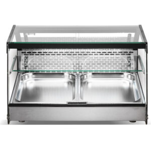 Vitrina Refrigerada Sobre Mostrador Con Cristal Recto 112 L 180W 110V MARCA MIGSA CW-128