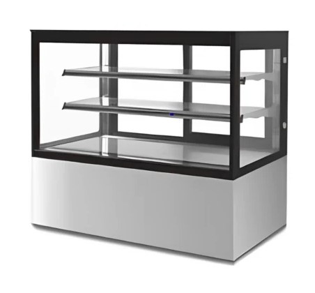 Vitrina Exhibidora De Cristal 630 L 550W 110V MARCA MIGSA GN-1800R2