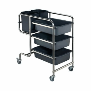 Carro Recolector De Loza Sucia MARCA MIGSA RTC-5B