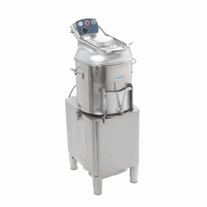 Peladora De Papas Con Base Y Trampa De Bagazo 20 Kg 1,100W 120V MARCA MIGSA HLP-20