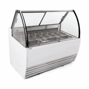 Vitrina exhibidora de helados de 10 insertos MARCA MIGSA DW-10