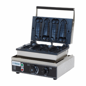 Wafflera Con Forma De Pin 1,500W 110V MARCA MIGSA WDR-4