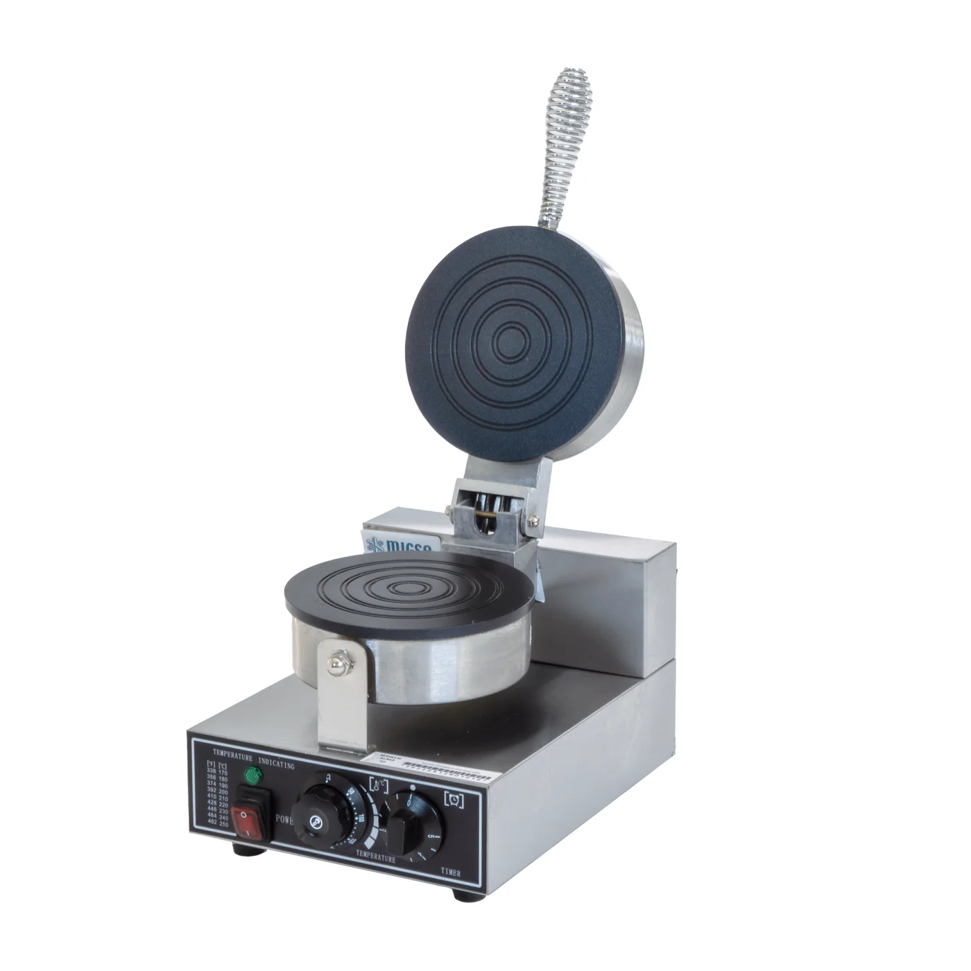Wafflera con forma de disco MARCA MIGSA WDR-1