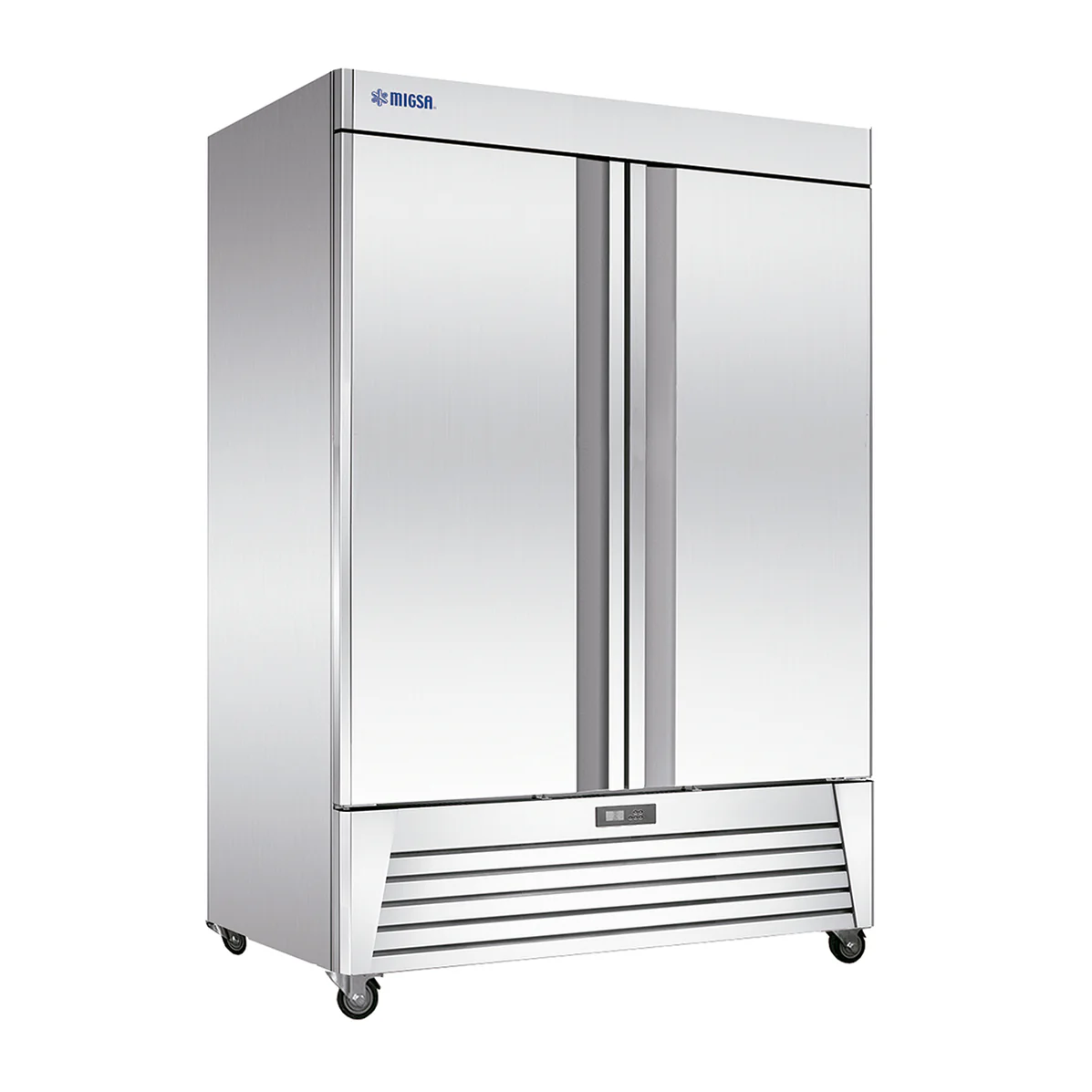 Congelador Vertical 2 Puertas En A.I. 1,350 L 110V MARCA MIGSA UR-54F-2