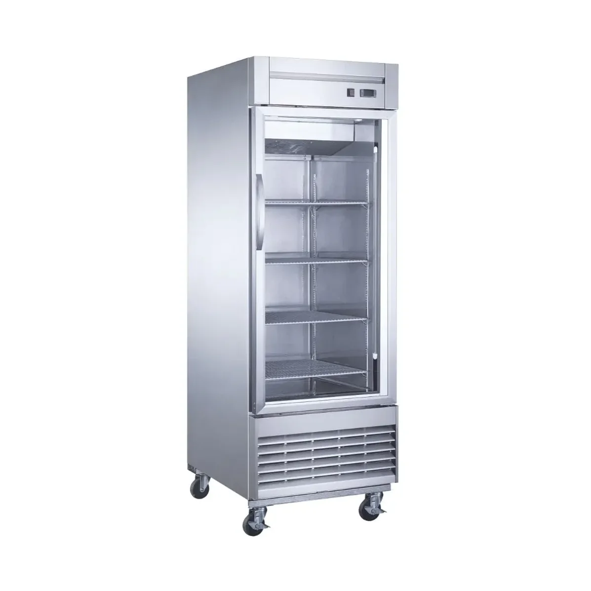 Congelador Vertical Puerta De Cristal En A.I. 650 L 110V MARCA MIGSA UR-27F-1G