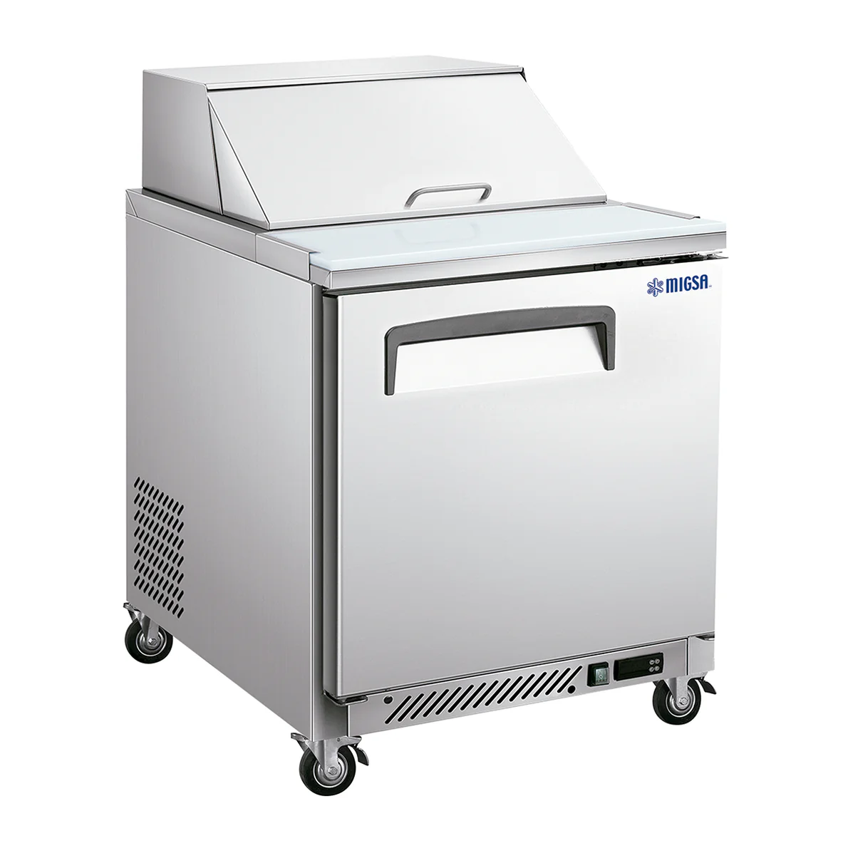 Mesa Fria Para Ensaladas 1 Puerta Tipo Americano 170 L 110V MARCA MIGSA SCL-1