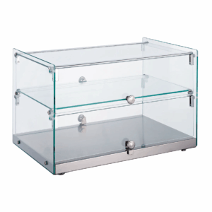 Vitrina Exhibidora Neutra Cristal Recto 50L MARCA MIGSA RTZ-50L
