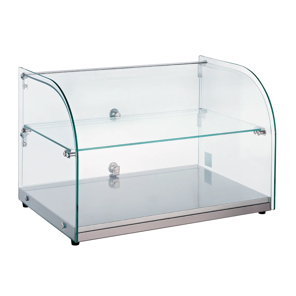 Vitrina Exhibidora Neutra Cristal Curvo 45 L MARCA MIGSA RTZ-45L
