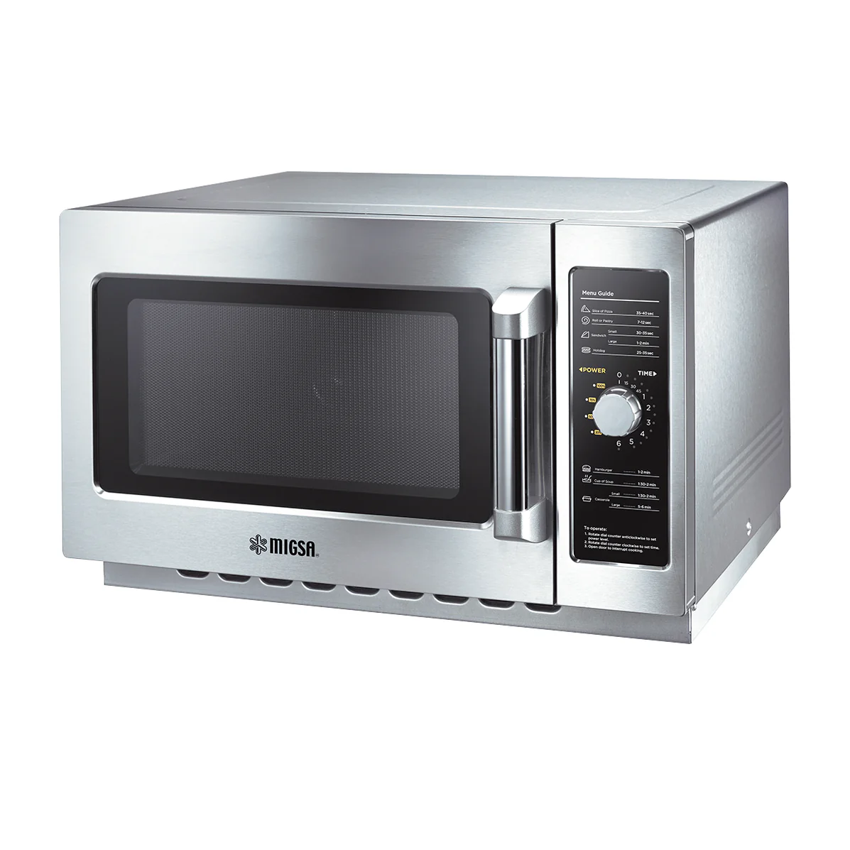 Horno Microondas Analogo 34 L 1,000W 120V MARCA MIGSA MC-12A