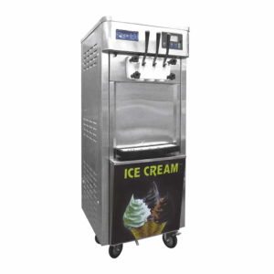 Maquina De Helado Suave De Piso Con Sistema Nocturno 1,800W MARCA MIGSA BQL-825E-P
