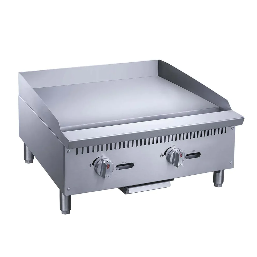 Plancha Comercial A Gas 2 Quemadores MARCA MIGSA MGRG-24-MG