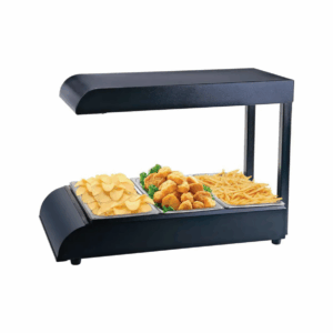 Exhibidor Abierto Térmico De Alimentos Con Infrarojo 530W 110V MARCA MIGSA LT-03