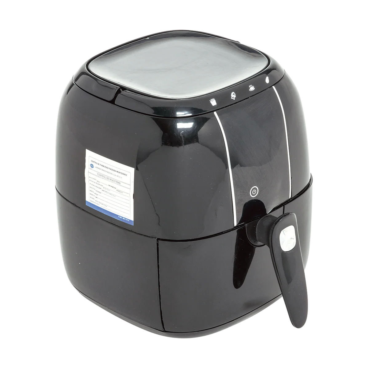 Turbo Freidora Negra De Aire Digital 2.2 L 110V MARCA MIGSA GCE-AFE02