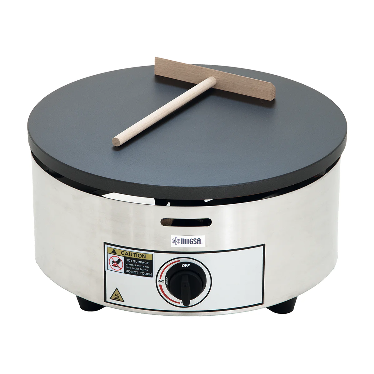 Crepera Circular A Gas Lp De 40 Cm MARCA MIGSA CM-04