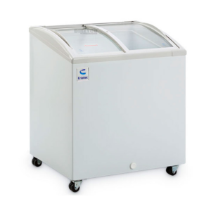 Congelador Horizontal Puertas De Cristal Curvo CAT-05 CRIOTEC
