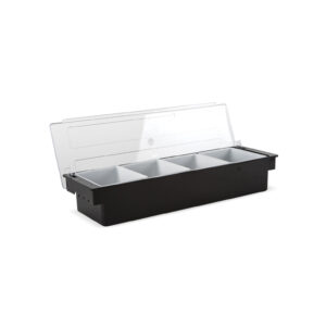 CAJA PARA CONDIMENTOS 6 COMPARTIMENTOS, PLÁSTICO MCCB6B CONCASSE