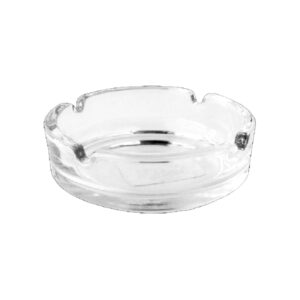 CENICERO VIDRIO 4 - 1/5'' (107MM) DIA, 1 - 3/8'' (35MM) H MCACCCEN04V CONCASSE