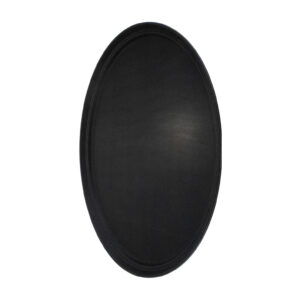 CHAROLA OVALADA ANTIDERRAPANTE 22'' X 27'' NEGRA MCCHA2227N CONCASSE