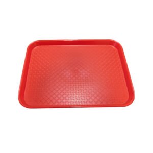 CHAROLA POLIPROPILENO (10" X 14"), ROJO MCCH1014R CONCASSE