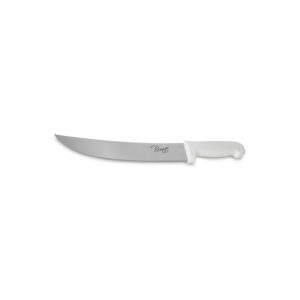 CUCHILLO BISTECERO CURVO 12", BLANCO MCCBIS12 CONCASSE