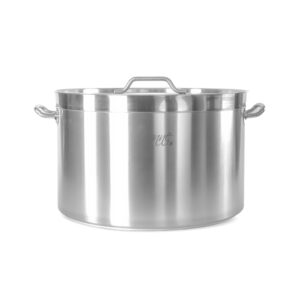 MEDIA OLLA DE ACERO INOXIDABLE, CAP: 60 LT CON TAPA (32 CM X 51 CM) MCCOMAIFD6000K CONCASSE
