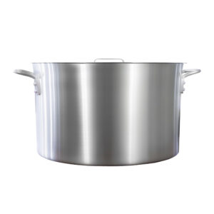 MEDIA OLLA ALUMINIO TRIPLE FUERTE 60 LT CON TAPA (51 x 28 cm) MCCOMAL60000K CONCASSE