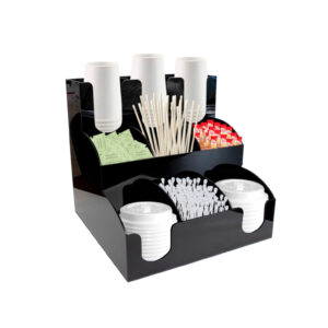 ORGANIZADOR DE VASOS DE CAFÉ DE TRES PISOS Y TRES LINEAS MCEQORGV4 CONCASSE