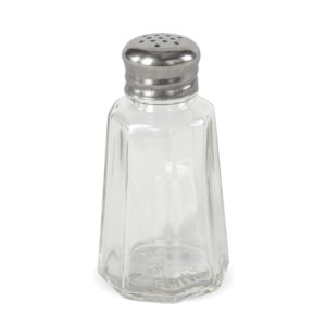 SALERO DE VIDRIO TAPA PLANA REDONDA 2 OZ MCACCSAL2 CONCASSE