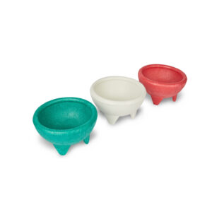 SALSERO DE PLÁSTICO MOLCAJETE, VERDE MCSAL03V CONCASSE