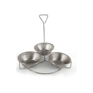 SALSERO AC INOX, CON 3 RECIPIENTES MCSAL02 CONCASSE