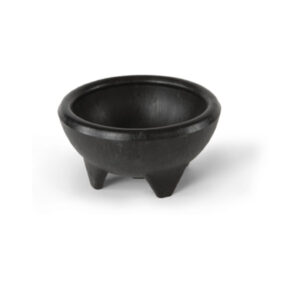 SALSERO DE PLÁSTICO MOLCAJETE, NEGRO MCSAL03 CONCASSE
