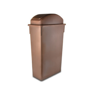 BOTE BASURA RECTANGULAR 60 LT PLÁSTICO VERDE MCLBBREC60V CONCASSE