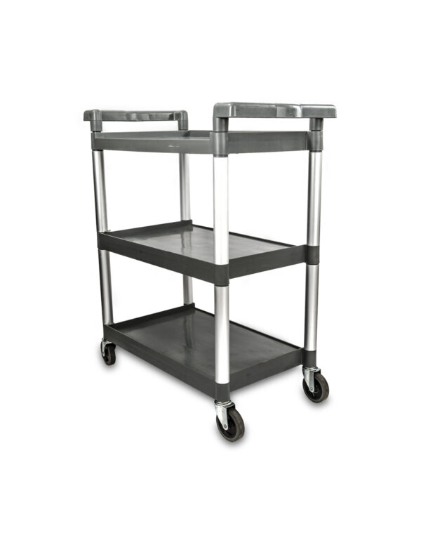 CARRO DE SERVICIO 3 REPISAS (40″x17″x37” 1/2″) GRIS MCC95005 CONCASSE