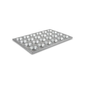 CHAROLA MUFFIN ALUMINIO 24 PZS MCPALMUF24 CONCASSE