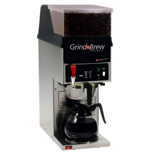 CAFETERA PERCOLADORA PARA UNA JARRA  CON MOLINO INTEGRADO DE CAFÉ GNB-11H MARCA GRINDMASTER