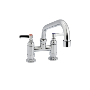 MEZCLADORA A PISO DE 4" CON CUELLO USO RUDO NSF MCGS182114 CONCASSE