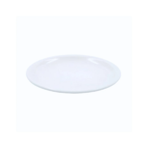 PLATO DE MELAMINA CON DIAMETRO DE 20 CMS, BLANCO MCPLMR20B CONCASSE