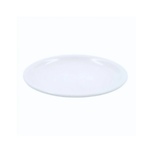 PLATO DE MELAMINA CON DIAMETRO DE 22 CMS, BLANCO MCPLMR22B CONCASSE
