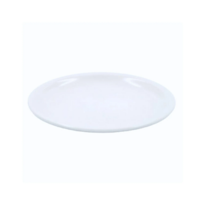 PLATO DE MELAMINA CON DIAMETRO DE 25 CMS, BLANCO MCPLMR25B CONCASSE