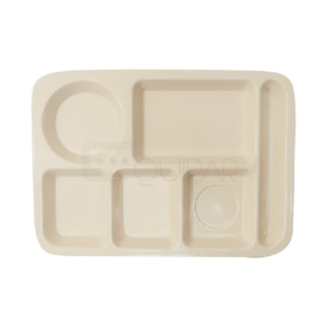 CHAROLA DE DIVISION MELAMINA (35 X 25 X 2.5CM) 6 DIVISIONES BEIGE MCPLMCH3525 CONCASSE