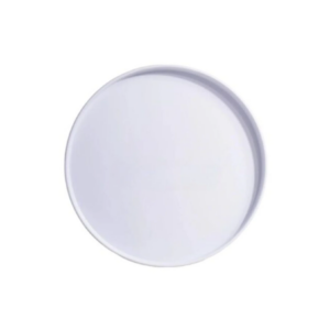 PLATO DE MELAMINA DE LUJO DIAMETRO DE 20CM BLANCO MATE MCPLMRL20B CONCASSE