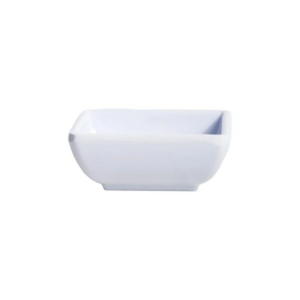 SALSERA DE MELAMINA 1 COMPARTIMIENTO 7 x 7 CM BLANCO MCPLMSL1B CONCASSE